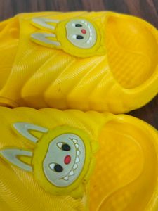 Cute Yellow Kids Sandals