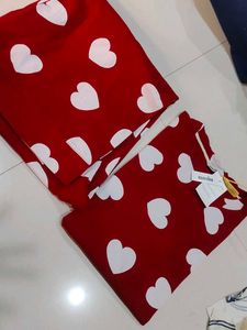 Red Heart night  dress