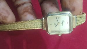 Leumas Vintage Gold Watch