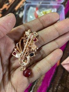 Stylish Party Wear saree pin