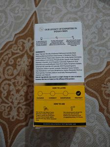 Ceramide And Vitamin C Sunscreen