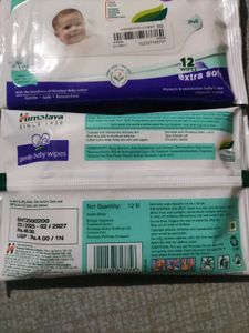 Baby Wipes Pack Of 3