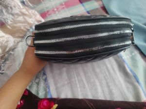 SLING BAGS WITH MULTI ZIPPER N SPACIOUS WALLET