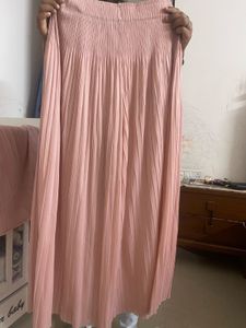 Pleated Pink Tunic Top