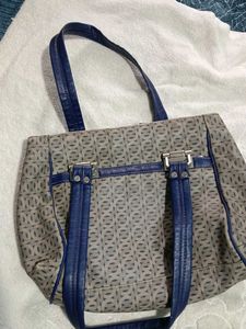Vintage Patterned Tote Bag