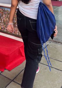 Black Cargo Pants