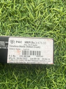 PAC Liquid lipstick