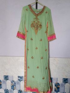 Elegant Embroidered Kurta Set