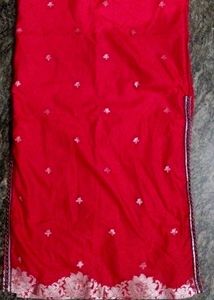 Red Stiched Kurti