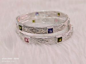 Pure Silver Bangles