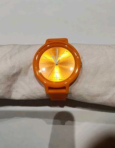 Yellow and orange Fashion Watch in combo