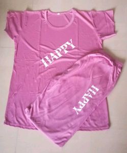 Very New Night Suit - Pink