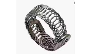 Unique Silver Tone Bracelet