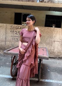 Combo Saree And Kurti