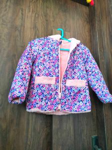 Floral Girls&#39; Jacket