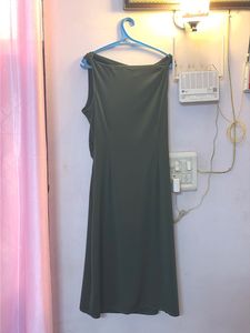 Olive Green Midi Dress