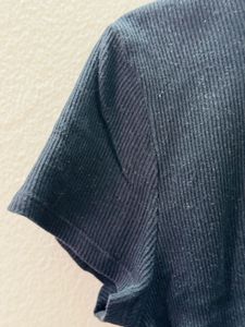 H&amp;M Tie Detail Top