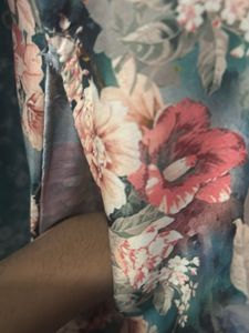Floral V-Neck Top