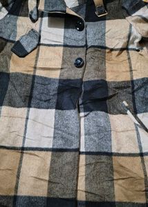 Plaid Coat - Stylish Outerwear