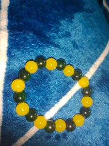 Beaded Bracelet - Yellow & Black