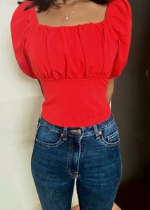 Cute Back Knot Top