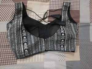 Black Embroidery Blouse