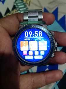 Pebble Chrome Watch God Condition 1day Battery