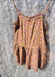 Floral Print Cami Top