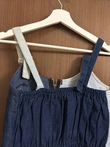 Trendy Denim 2 Shaded Long Dungree