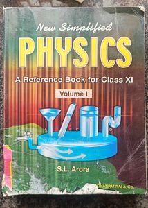 Class 11 SL Arora Physics Volume 1 And 2