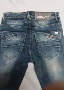 Distressed Denim Jeans