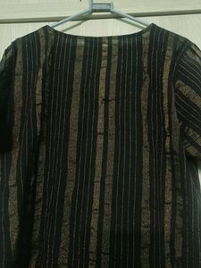 cotton comfortable Black kurti