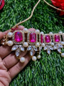 Beautiful Pink Jewellery Set