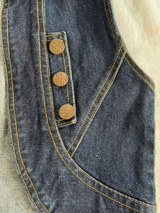Denim Open Jacket