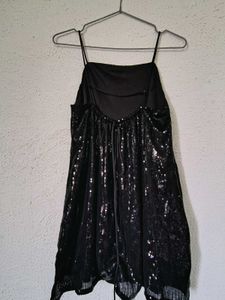 Forever 21 Sequin Black Mini Dress
