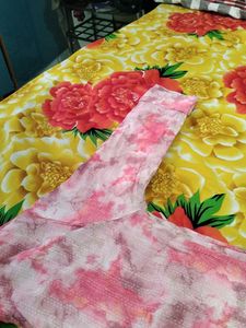 Pink Embroidered Kurta