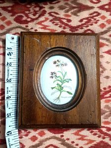 Refurbished Vintage Painting On Porcelain