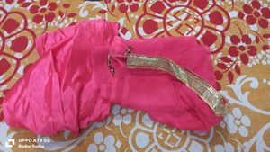Pink Embroidered Dress