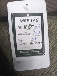 M@62 Size-30 (Sale) Latest Ladies high waist Jeans