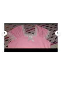 Baby Pink Lace coquette Top