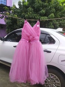 Pink Tulle Party Dress