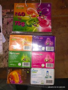 Fiama Gel Bathing Soap Total 6 Flavours