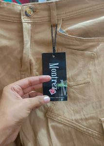 Montree Cargo Pants Khakki