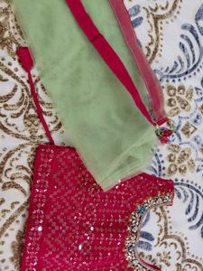 Baby Girl Crop Top Or Chniya Choli
