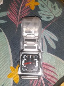 Unique Silver Watch
