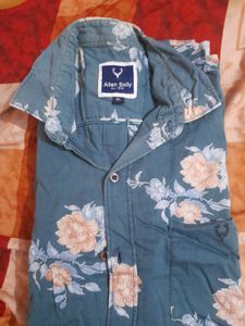 Allen Solly Floral Print Shirt - XL