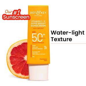 VITAMIN C + E SUPER BRIGHT SUNSCREEN SPF 50+