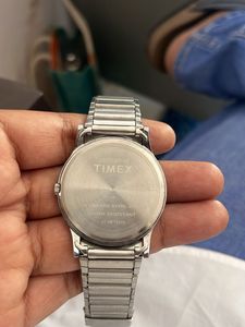 Timex Silver Watch TW00ZR347