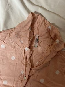 polka dot shirt
