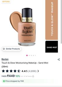 Revlon Touch And Glow Foundation